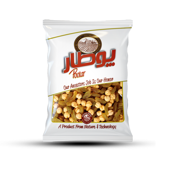 مخلوط نخود وکشمش260گرمی پوطار