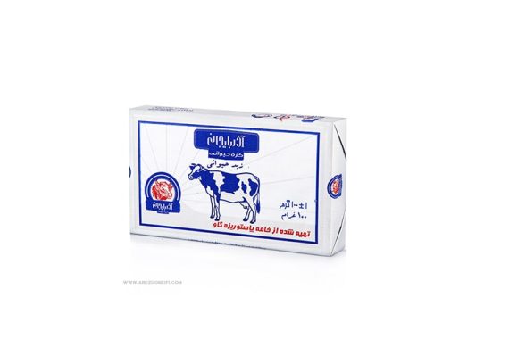 کره حیوانی پاستوریزه 100گرم30عددی آذربایجان