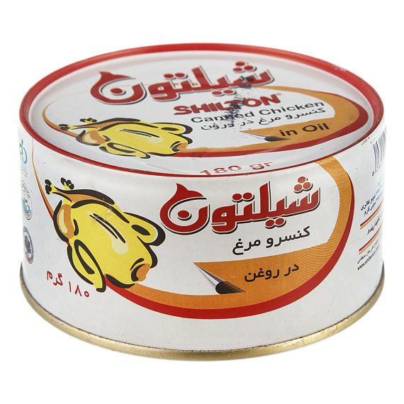 کنسرو مرغ با درب کلیددار180گرم شیلتون